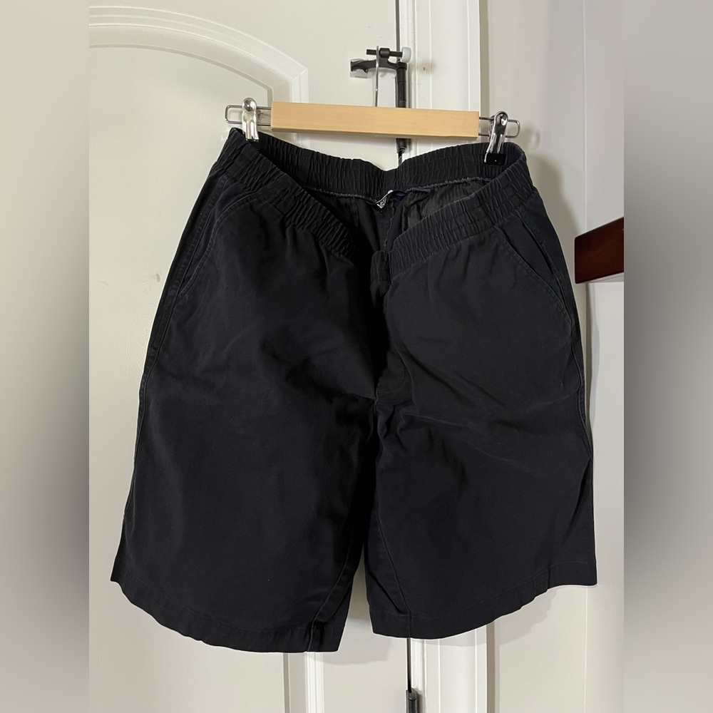 14 Lands' End Women's Black Khaki 9.5” Shorts
